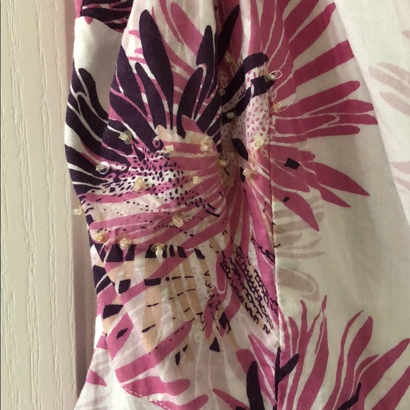 Odille Beautiful sequin wrap top - Picture 4 of 6